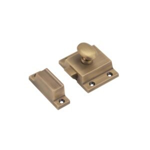 Brass cabinet latch