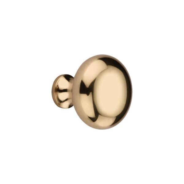 Brass Domed Button Knob