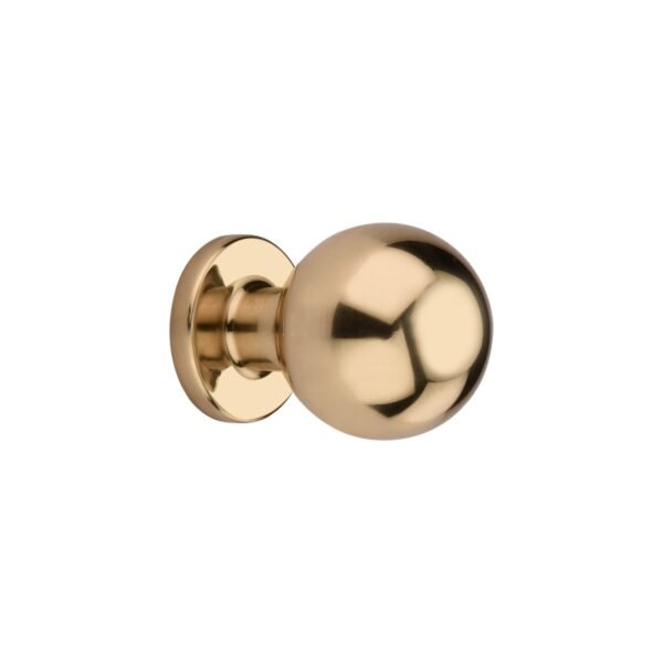 Classic Mushroom Brass Knob